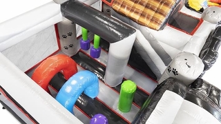 Hüpfburg Multiplay Haustiere
