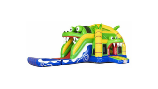 Hüpfburg Multiplay Super Krokodil