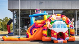 Hüpfburg Multiplay Super Hippie