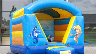 Hüpfburg Mini Seaworld mit Dach