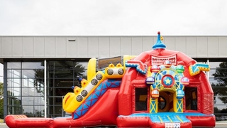 Hüpfburg Multiplay Super Achterbahn