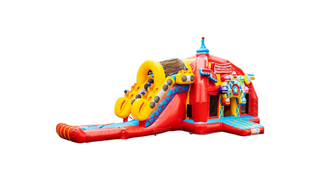 Hüpfburg Multiplay Super Achterbahn