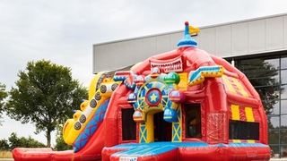 Hüpfburg Multiplay Super Achterbahn