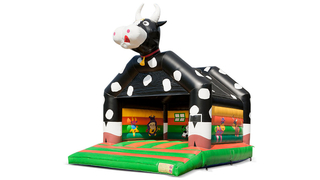 Hüpfburg Super Kuh