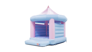 Hüpfburg Standard Hochzeit Karussell rosa blau