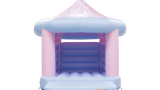 Hüpfburg Standard Hochzeit Karussell rosa blau