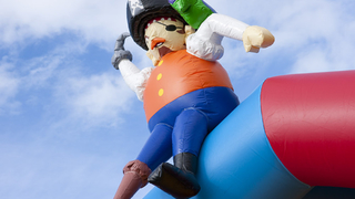 Hüpfburg Super Pirat