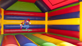 Hüpfburg Super Zirkus