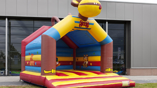 Hüpfburg Super Affe